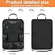 AiQInu Auto Organizer für Kinder Wasserdichter Rücksitz Organizer mit Tablet Aufbewahrungstasche Großer Stauraum Oxford Tuch 61x42 cm