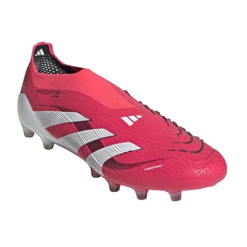 adidas Elite Laceless Artificial Grass Soccer Cleats - Red2