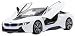 Produktbild Jamara 405026 Auto BMW I8 1:14 Akku wei&ampszlig 27MHz T&ampuumlr manuell