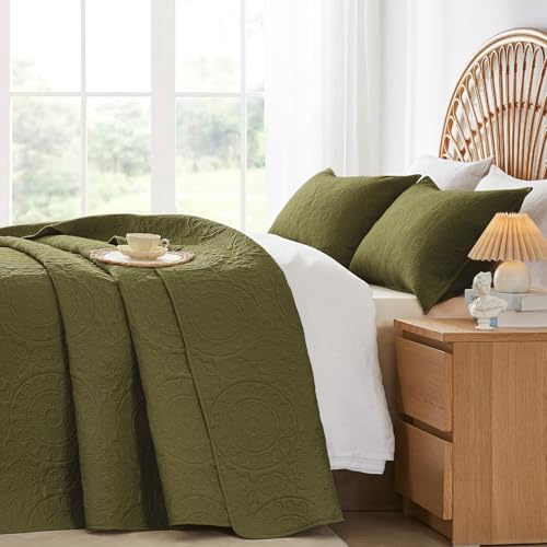 Colcha King de microfibra con fundas reversible gris ligera para cama grande 4