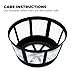 Fill 'n Brew Reusable Coffee Filter Basket for Most Coffe Makers, Such As Mr. Coffee Coffe Maker, Black & Decker Coffe Maker, Regal Coffee Maker & Procter Silex Coffee Maker