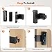 Blink Doorbell Mount, Anti-Theft Doorbell Mount for Blink Video Doorbell 1st Gen & 2nd Gen, No Block Sensor & Night Vision, Doorbell Camera Mount Bracket with Rain Cover