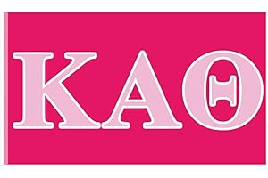 Kappa Alpha Theta Sorority Polyester Flag for Greek Life