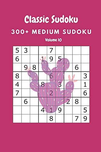 Classic Sudoku: 300+ Medium sudoku Volume 10