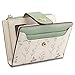GAEKEAO Small Wallets for Women RFID Blocking Leather Bifold Zipper Pocket Wallet Credit Card Holder with ID Window