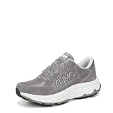 Ryka Womens Devotion X Max Classic Walking Shoes Grey Suede 9.5 W