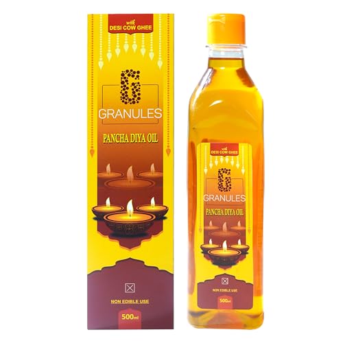 Granules Premium Pooja Oil for Diya – 50…