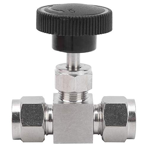 Válvula de acero inoxidable 304 para control de flujo de aguja de agua 8