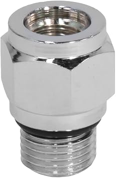 Aqua 1/2" Male to 3/8" Female LP Port Regulator Adapter