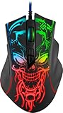 Die Defender Bulletstorm GM-928 kabelgebundene Gaming-Maus von Defender ist perfekt für Gamer, die das Beste wollen. Es verfügt über ein rutschfestes, 8 mm breites Scrollrad aus Silikon, das sich angenehm anfühlt.