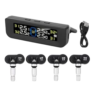 Brilluxa Reifendrucküberwachungssystem mit 4 Sensoren