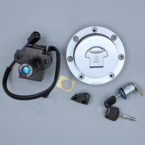 Cerradura de encendido y tapa de combustible para motocicletas CBR900RR, NC23 y NC29