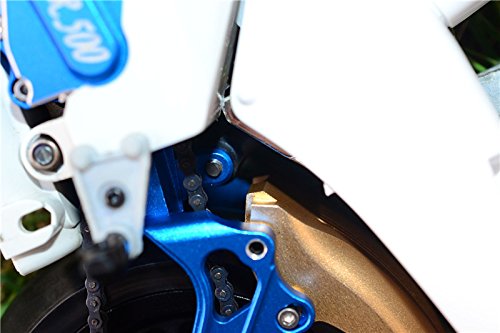 GPM Aluminium Hinterachsschenkel Für Traxxas LaTrax Rally/SST/Teton - 1 Paar Set, Grün
