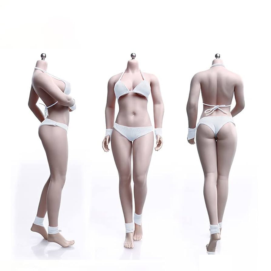 【豊満姉さん】1/6　シームレス素体 　白肌 アジア人女性ヘッド付き 豊満姉さん】1/6 シームレス素体 白肌 アジア人女性ヘッド付き