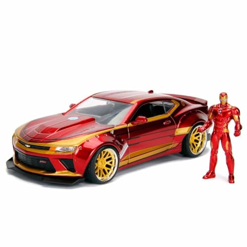 Jada Toys Marvel Ironman 2016 Chevy Camaro SS 1:24 253225003 Multicolore
