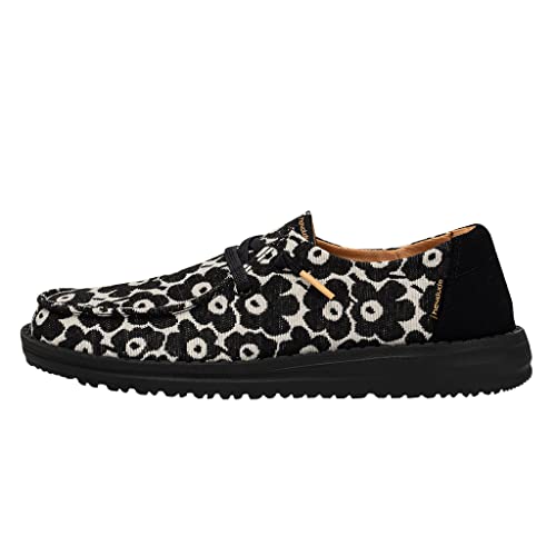 Image of HEYDUDE Women's Wendy Chambray | Women's Shoes | Women's Lace Up Loafers | Comfortable & Light-Weight