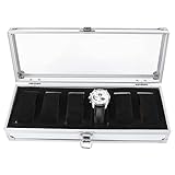 【Excelente selección de regalos】: El elegante diseño de la caja de cuero para reloj, su apariencia elegante y excelente calidad, se ve exquisito y lujoso, muy adecuado para guardar su reloj en casa o como un excelente regalo para amigos (sin incluir relojes). Este es un gran regalo para padre, novio, esposo, hijo, jefe, amigo o cualquier otro amante de los relojes en su vida.