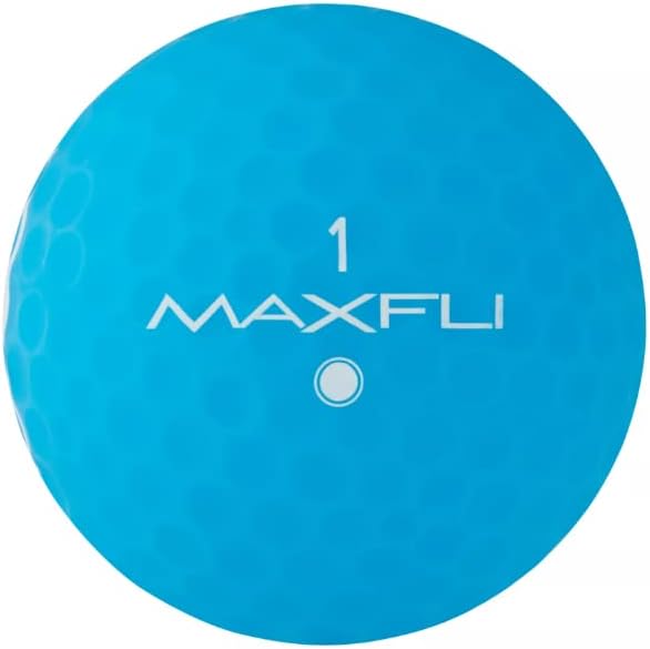 Maxfli 2023 Softfli Matte Golf Balls- 12 Pack (Blue)