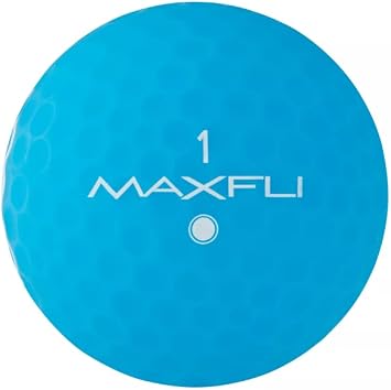 Maxfli 2023 Softfli Matte Golf Balls- 12 Pack (Blue)