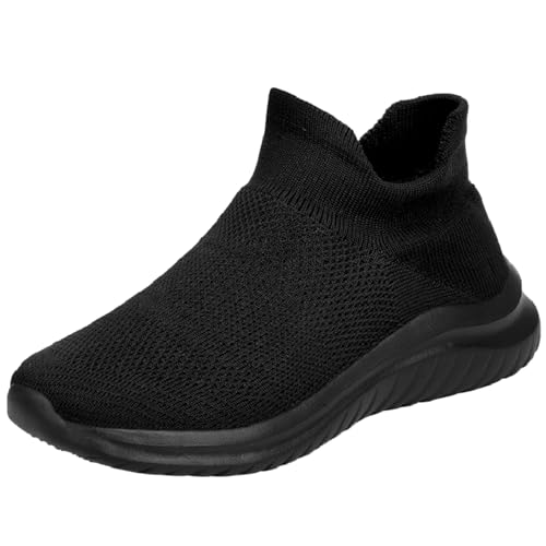 SJJH Zapatillas de invierno unisex de gama alta – elegantes zapatos de pareja para actividades al aire libre, cómodos y cálidos zapatos de invierno para hombres y mujeres, Negro , 41 EU