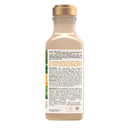 Maui Moisture Strength & Length + Castor & Neem Oil Conditioner, Curly Hair Product For Dry, Damaged Hair, 13 Fl Oz #TOP1