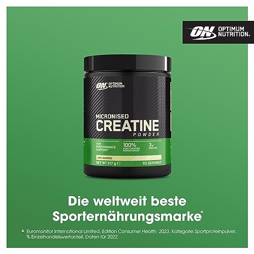 Kreatin Monohydrat von Optimum Nutrition, mikronisiertes Pulver