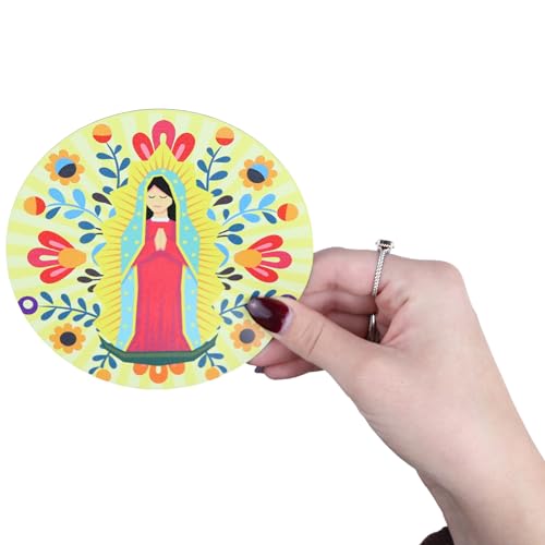 Imán decorativo Nuestra Señora de Guadalupe 5 pulgadas miniatura 6