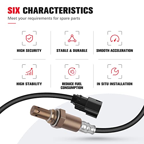 Sensor de Oxígeno O2 Downstream Compatible Ford Edge Explorer miniatura 5