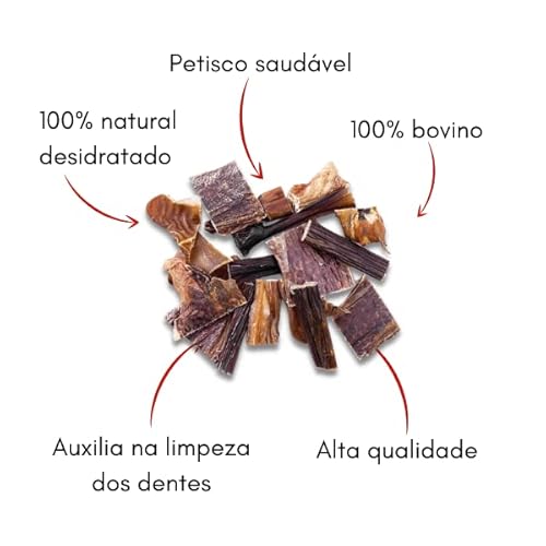 PET TREATS - 1 Petisco Natural Osso Bites - 100 g