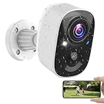 MaxiViz Outdoor Security Camera Wireless, Battery Powered Security Camera with 2K Color Night Vision, Outside Camera with AI Motion Detection, 2-Way Talk, IP66 Weatherproof, SD/Cloud Storage