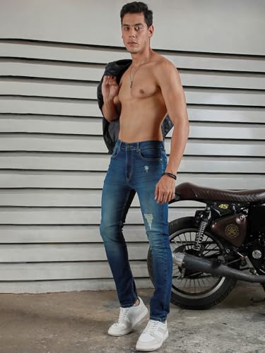 Image of HIGH STAR Men's Mid Rise Regular Jeans