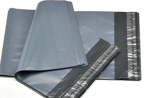 500 - AKAR 6.5 x 9" inch Strong Grey Poly Mailing Bags Envelopes Bags Small Size Plastic Polythene Packing Packaging Mail Sacks