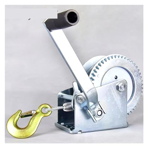 Tirador manual para barca 2000lbs con cable 7m miniatura 2