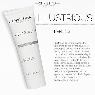 Christina Illustrious Face Peeling Gel | Experience Gentle Exfoliation and Skin Renewal | Formulated with AHA + BHA (Glycolic, Lactic & Salicylic Acids) | For All Skin Types 50ml / 1.7 fl.oz