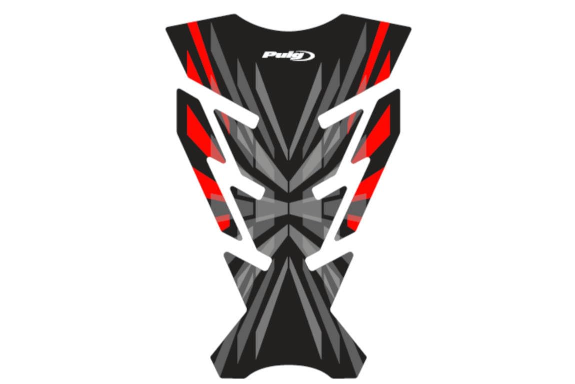Puig Challenge Tank Protector | Red