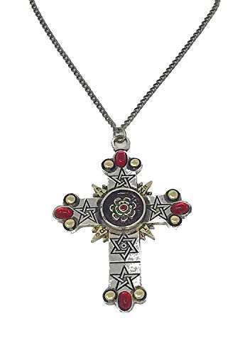 The Rose Croix to Be Empowered à Toute Haute Usage - Collier Pendentif Forbidden Breloques Collection Cover
