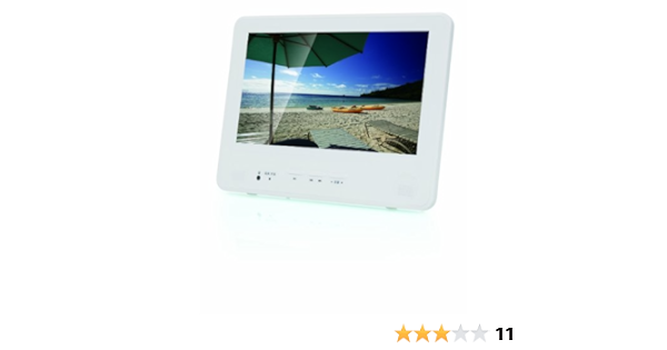 Amazon.co.jp: 11インチ防水フルセグ搭載ポータブルDVDプレーヤー RV