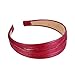 Produktbild Kunstleder Haarband Stirnband Haarketten Headband Kopfschmuck Haarschmuck - Wein