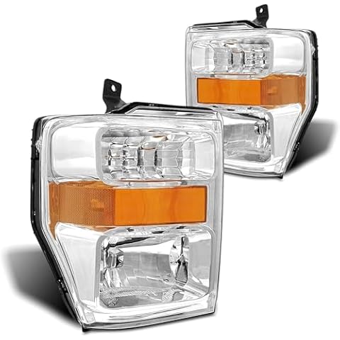 TopAutoGear Headlight Assembly for Ford Super Duty Cover