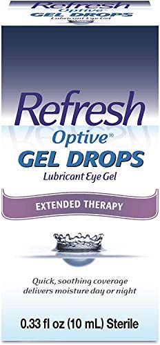 Refresh Optive Gel Drops 0.33 Fl Oz (10 mL) Per Bottle - 2 Bottles by Refresh