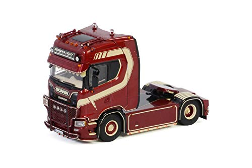 FloZ WSI For SCANIA CS20H 4X2 Norman Lichy 01-3001 Space Cab Trailer Tractor 1/50 DIECAST MODEL FINISHED TRUCK