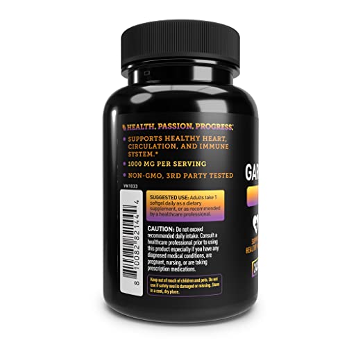 Véla Odorless Garlic Supplement | 1,000 Mg Per Serving | Support Heart Health, Circulation, And Immune System | Gmp Certified, Non-Gmo, 3Rd Party Tested | 200 Capsules #TOP3