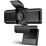  Wansview Webcam, 1080P Webcam mit Mikrofon, USB Kamera für Desktop, Laptop, kompatibel mit Windows, Mac, für Videoanruf, Konferenz, Online-Unterricht, Spiel