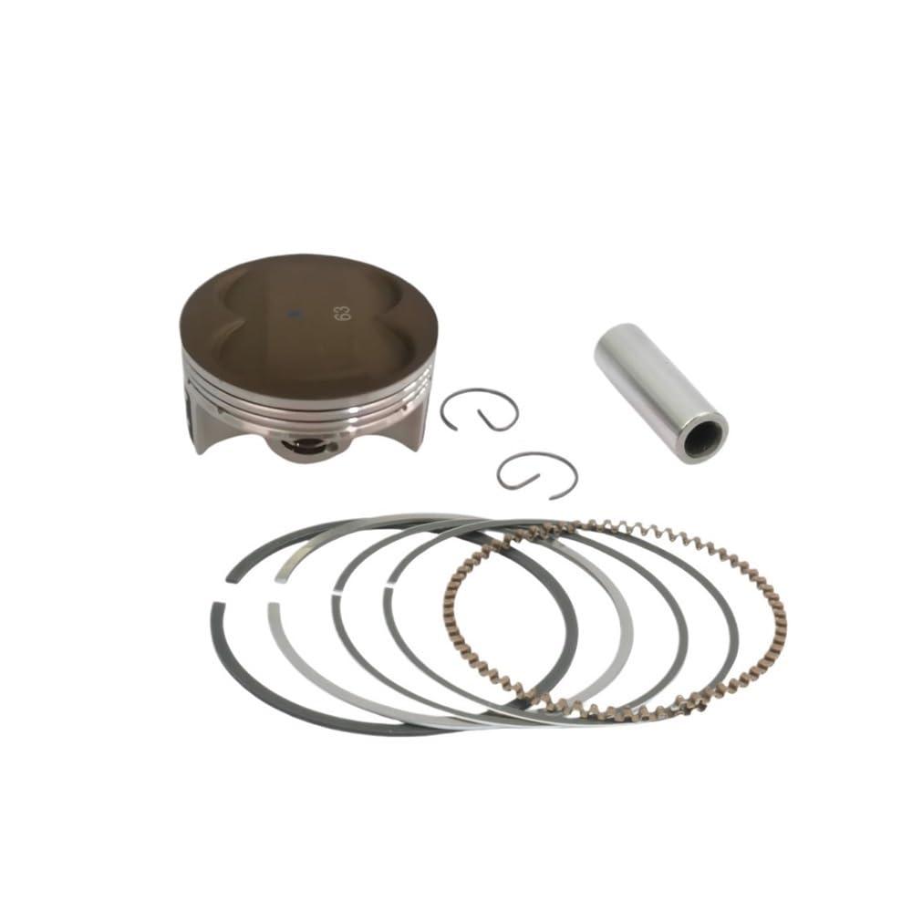 Kit segments piston 63 mm haute compression pour conversion moteur scooter 155 en 183 cm³ 2DP - 6