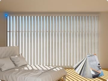 remote control vertical window blinds