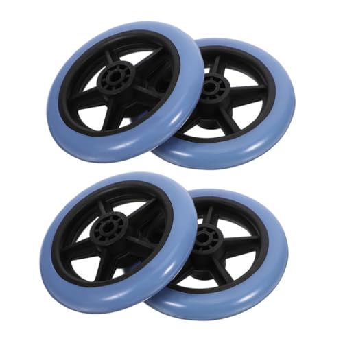 Roulettes universelles intérieur et extérieur pour fauteuil roulant en PVC