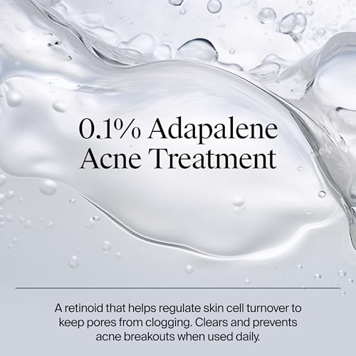 Image of Neutrogena Evenly Clear Retinoid Adapalene Gel 0.1% Acne Spot Treatment, Once-Daily Topical Retinoid Helps Clear Breakouts & Visible Improvement in the Appearance of Post-Acne Mark, 0.5 oz