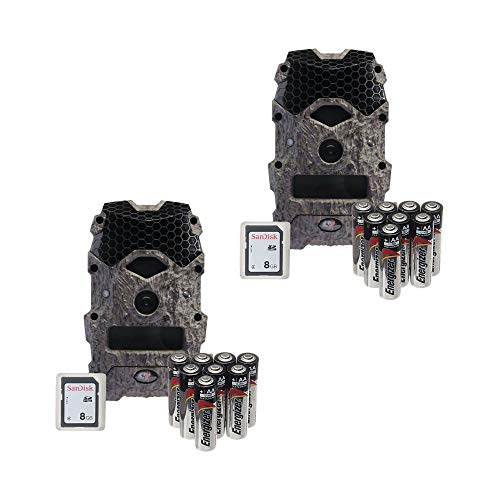 Wildgame Innovations Mirage 18 MP Trail Camera, SD Card and Batteries (2 Pack)
