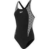 Speedo Women's Swimsuit, Black/White, 40