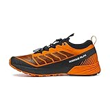 Scarpa Herren RIBELLE Run Traillaufschuhe, ORANGE-Black ARSF Speed Force, 47 EU
